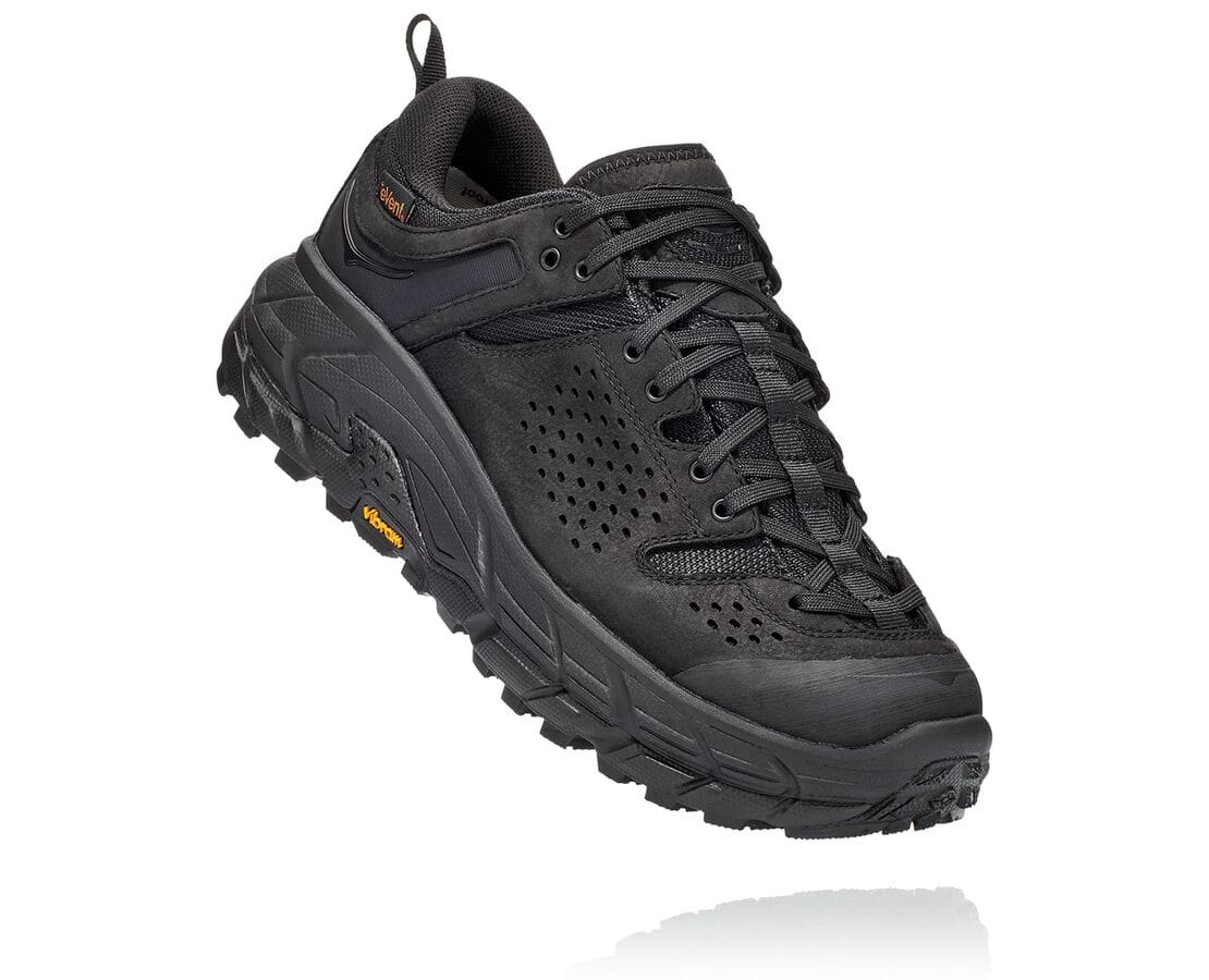 Hoka One One Tor Ultra Low Wp Jp Férfi Terepfutó Cipők Fekete [EHVCY-0692]